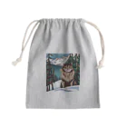 Ppit8のI live in Snow Mountain. Mini Drawstring Bag