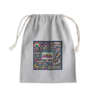 keyworks_shopの昭和レトロ80年代カセット Mini Drawstring Bag