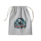 ココナッツアイランド©️のシャチ Mini Drawstring Bag