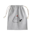 チョコミントのシマエナガ feat.ｻｸﾗﾝﾎﾞ Mini Drawstring Bag