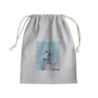 ぽんちぇのお店のルル/SKY Mini Drawstring Bag