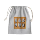 ミッカボウズノガンバリのパピファミリー専用🍊 Mini Drawstring Bag