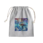 Mangetu2024の宇宙海（ウミガメ） Mini Drawstring Bag