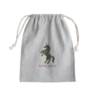 chan-takehaniのユニコーンシンボル Mini Drawstring Bag