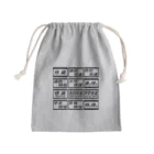 レールファン&スピリチュアルアイテムショップの鉄道風デザイン Mini Drawstring Bag