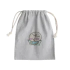 monのお絵かきのご機嫌なベイビー Mini Drawstring Bag