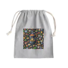 enodeaouの煮込んでいるスープの具 Mini Drawstring Bag