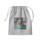 うさぎのウサぴょん Mini Drawstring Bag