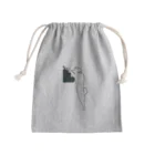 梅子&白岳のレジ打ち犬 Mini Drawstring Bag
