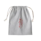 わたしがみたうちゅうじんのわたしがみたうちゅうじん（赤） Mini Drawstring Bag