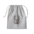 nemunoki paper itemのジャッカロープたち Mini Drawstring Bag