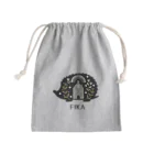 ZenCの【FIKA 北欧 ハリネズミ】 Mini Drawstring Bag