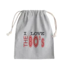 Pat's WorksのI LOVE THE 80's Mini Drawstring Bag