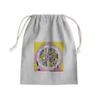 テル！のお店の覗き見ニャンコ（みんな友達） Mini Drawstring Bag