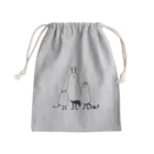 シーツのおばけの3兄弟 Mini Drawstring Bag