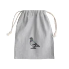 B級グルメ★ばくてつウェブのハト Mini Drawstring Bag