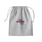 CARPE DIEMのファッ×ンラット 白枠 Mini Drawstring Bag
