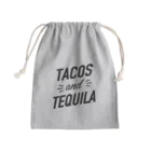 グラフィンのTACOS and TEQUILA Mini Drawstring Bag