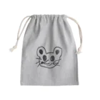 謎のガリショップのネズミみたいなやつ Mini Drawstring Bag