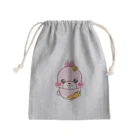 ミドリ ハナ@maro_coのまるいうさぎさん🐰 Mini Drawstring Bag