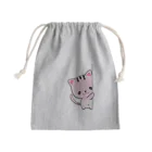 ミドリ ハナ@maro_coのここにいるニャン Mini Drawstring Bag