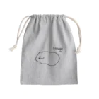 hiromimのguineapig “Wheek！” Mini Drawstring Bag