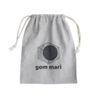 Akihito Ikedaのgom mari dark Mini Drawstring Bag