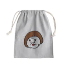 右手リアンうめもと公式のボブちゃん Mini Drawstring Bag