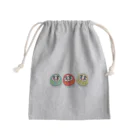 あきんこ工房のだるまくん Mini Drawstring Bag