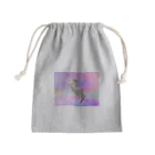 おもち屋さんのサイケデリックな猫 Mini Drawstring Bag