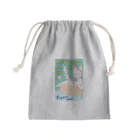 kaoru_littieのIce cream girl in the pool            Mini Drawstring Bag