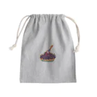 ベクのアイテム屋の空見上げるサカナたち Mini Drawstring Bag