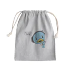 HAPPY BLUE DAKK のひょっこりDAKK Mini Drawstring Bag