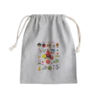 ひょうきん太郎のひょうきん太郎と仲間たち Mini Drawstring Bag