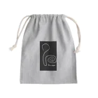 YOSHITONの渦巻きのハリガネ Mini Drawstring Bag