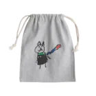 くろねこマフラーズ（Mufflers）の娘マフちゃん Mini Drawstring Bag