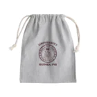 nins・にんずのめいもん　モルモット大学えんじ Mini Drawstring Bag