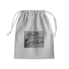 さるきちのボケ犬 Mini Drawstring Bag