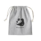 ドコドコ研究所のカイジュウコーヒー Mini Drawstring Bag