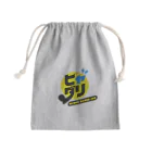 ヒヤッとしたら『ヒャダリ』  NoMore踏み間違い事故!のヒャダリ Mini Drawstring Bag