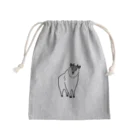 よっこら商店のカモシカ Mini Drawstring Bag