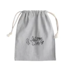 ふうせん工房のマルとクル Mini Drawstring Bag