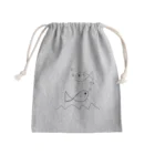 ゆるかわ動物園の魚たち Mini Drawstring Bag