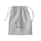 ゆるかわ動物園のオバケさん Mini Drawstring Bag