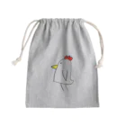 ゆるかわ動物園のゆるいニワトリ Mini Drawstring Bag