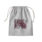 Rico dotsのさくら薄紅 Mini Drawstring Bag