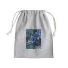 Rico dotsの蒼あじさい Mini Drawstring Bag