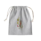 Rock catの猫福 小槌 Mini Drawstring Bag