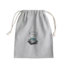 MOぬの浮コップ(水面) Mini Drawstring Bag