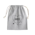 FPFのEMPTY Heart Mini Drawstring Bag